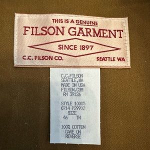 Filson Jacket